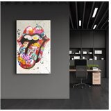 WALLXPERT SPR-1110 - 46 x 72 Multicolor Decorative Tempered Glass Painting | ePonuda.com
