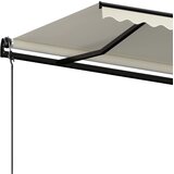 Tenda na automatsko uvlačenje 450 x 350 cm krem | shoptok.hr