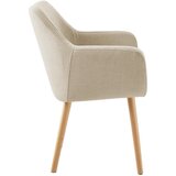 Livetastic Naslanjač Holz, Bež | Shoptok.si
