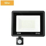  led reflektor 50w sa senzorom pokreta i metalnim kucistem spoljasnja vodootporna rasveta 220v mini reflektor Cene