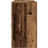  Stranski kabinet z LED lučmi Stari les 202x37x67 cm predelan les | Shoptok.si