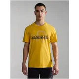 Napapijri Yellow men's T-shirt Iceberg - Men