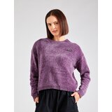 Volcom Pulover 'Bubble Tease' temno liila | Shoptok.si