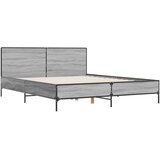  Okvir kreveta boja hrasta 140x200cm konstruirano drvo i metal | Eponuda.ba