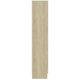  Vitrina boja hrasta sonome 82,5x30,5x150 cm konstruirano drvo | shoptok.hr