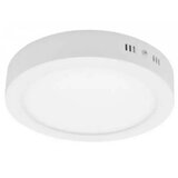 Prosto LED okrugla nadgradna panel svetiljka 6W 3000K toplo bela 122mm LNP-O-6/WW | Eponuda.com