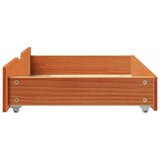  Ladice ispod kreveta 2 kom voštano smeđe 80x55x17cm od borovine | shoptok.hr