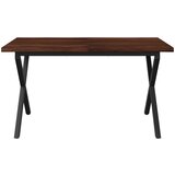  Stol za blagovanje s prirodnim rubom 140 x 80 x 75 cm | shoptok.hr