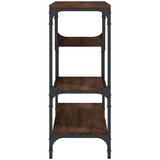 vidaXL Konzolni stol boja smeđeg hrasta 100x30x75 cm konstruirano drvo | shoptok.hr