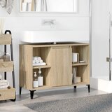 Ormarić za umivaonik s policom Sonoma hrast 80 x 33 x 60 cm | shoptok.hr