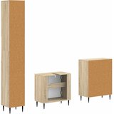  Set za kupaonicu od 3 dijela HAARLEM Hrast sonoma | shoptok.hr