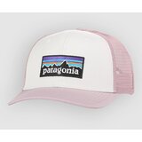 Patagonia P-6 Logo Trucker Kapa s šiltom white w / quiet violet | Shoptok.si