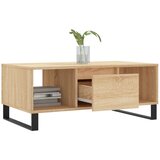  Stolić za kavu boja hrasta 90x50x36,5 cm konstruirano drvo | shoptok.hr