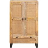  Highboard s ladicama Smeđa 40 x 33 x 110 cm Čvrsto drvo manga | Eponuda.ba