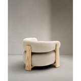 Kave Home Bež fotelj iz šenilje Granite – | Shoptok.si