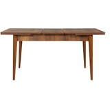 Hanah home Set trpezarijski sto, 2 trpezarijske stolice i 2 klupe Vina Walnut, Orah | Eponuda.ba