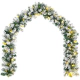  Set mini božićnih drvaca 120 cm 275 LED lampica Topla bijela | shoptok.hr