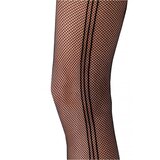  TI018 nero 3/4 (fishnet) - Passion Cene
