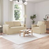  Set sofe 2 pcs Krema 158 x 78 x 80 cm tkanina | shoptok.hr