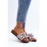 Boto Women's Grey Sandals with Decorations Bunlia | ePonuda.com