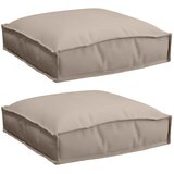  Jastuk 2 pcs Sivo-smeđa 40 x 40 x 8 cm Oxford tkanina | Eponuda.ba