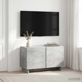 TV stalak 60 x 34.5 x 40 cm Betonska siva Konstruirano drvo - Betonska siva 60 x 34.5 x 40 cm | shoptok.hr