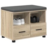  Haldna klop z blazino s predalom Sonoma hrast 60 x 38 x 46 cm, (5000155701) | Shoptok.si
