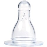 Canpol silikonska cucla za bebe Y-rez, 6m+