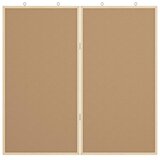  Bilten ploča Crna 80 x 80 x 1.4 cm Masivna borovina | shoptok.hr