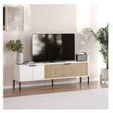 Hanah home tv polica noah white rattan | ePonuda.com