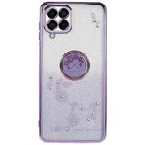 INORCO Za Samsung Galaxy M53 5G TPU ovitek z gradientom, bleščicami in okrasjem iz nosorogovih, cvetlični vzorec, ovitek za telefon, (22036952) Cene