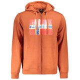 Norway 1963 Muška Smeđa Majica s Patentnim Zatvaračem | shoptok.hr