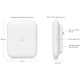 Ubiquiti Access Point U7-PRO-OUTDOOR WiFi7 Outdoor/2.5G/PoE+ | Eponuda.com
