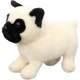 Plišana igračka za maženje pas Mops 19cm | Shoptok.si