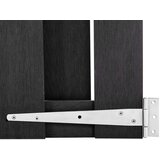 vidaXL vrtna vrata od wpc-a 100 x 60 cm siva | shoptok.hr