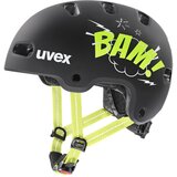 Uvex čelada Kid 4 style bam black - lime matt št. 51-55 Cene