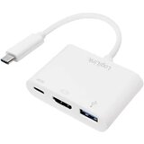 Logilink UA0258 USB/HDMI adapter [1x moški konektor USB-C - 1x ženski konektor USB-C, ženski konektor HDMI, USB 3.2 gen. 1 vtičnica A (USB 3.0)] bela, (20427524) Cene