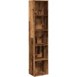  Regal za knjige boja starog drva 40x30x189 cm konstruirano drvo | shoptok.hr