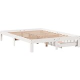  Okvir kreveta s ladicama bez madraca bijeli 140x190 cm | shoptok.hr