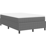  Krevet s box springom s madracem Svijetlosivi 120x200 cm Tkanina od kordona | shoptok.hr