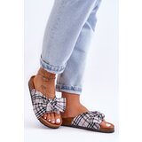 Boto Women's Slides With Bow On The Platform Gray Vero | Shoptok.si