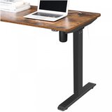 Songmics Dvižno električno podnožje Sit&Stand, črno | Shoptok.si
