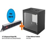 Intellinet 19'' Zidni orman 6U 560mm 714785 + PDU 8 Output 713986 | ePonuda.com
