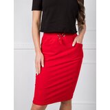 BASIC Feel Good Skirt-RV-SD-4793-1.32-Red | ePonuda.com