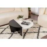 Hanah home sto za dnevnu sobu orion wood white wood black