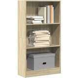 vidaXL Knjižna omara sonoma hrast 60x24x109 cm inženirski les Cene