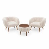 Atelier Del Sofa fotelje i klub stočić lotus wellsoft beige Cene