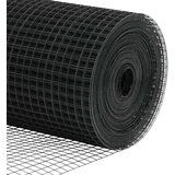 vidaXL Zavarena žičana ograda s 13 šupljim postovima Siva 1.6x2.5 m Čelik | shoptok.hr