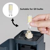 Brilagi Spoljna zidna lampa sa SCHUKO utičnicom PILLAR 1xG9/11W/230V IP44 antracit | Eponuda.com