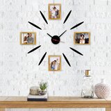 Opviq MDF Zidni sat 50x50cm Šareni Cene